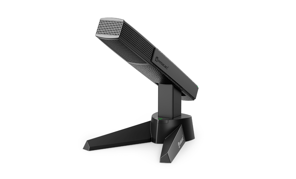 TSG-923桌面式有線專業(yè)方型會(huì)議麥克風(fēng)左前側(cè)-min