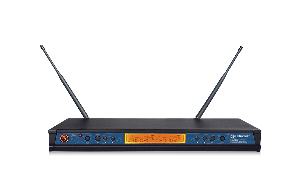 ER-5900雙通道真分集無線麥克風(fēng)系統(tǒng)主機(jī)