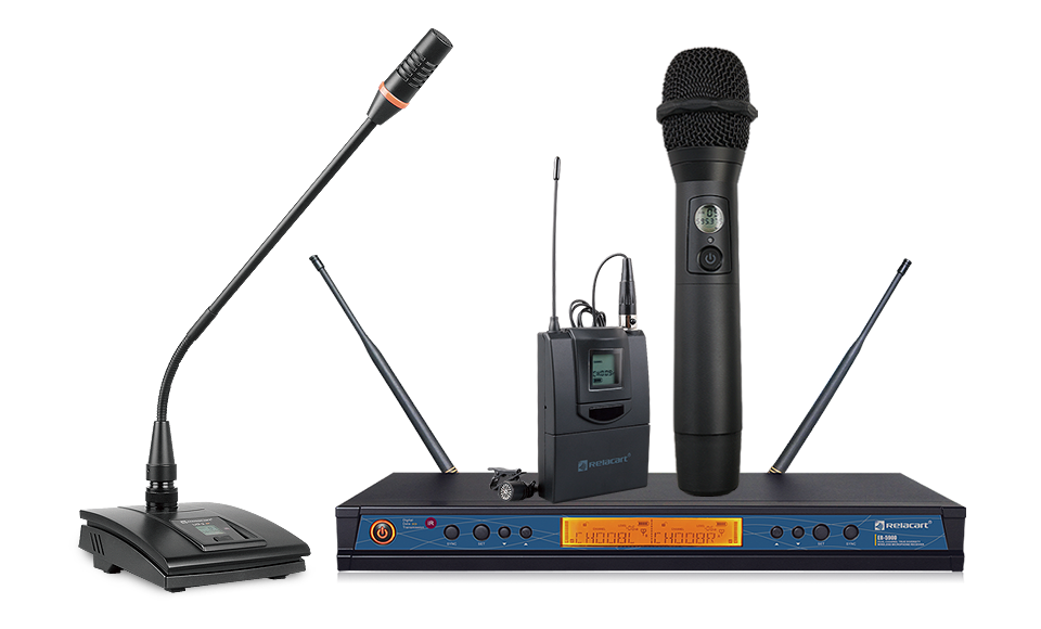 ER-5900雙通道真分集無線麥克風(fēng)會(huì)議系統(tǒng)